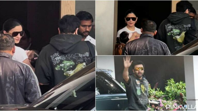 Alia Bhatt holds Raha in her arms; spotted with Ranbir Kapoor as they head for New Year vacay