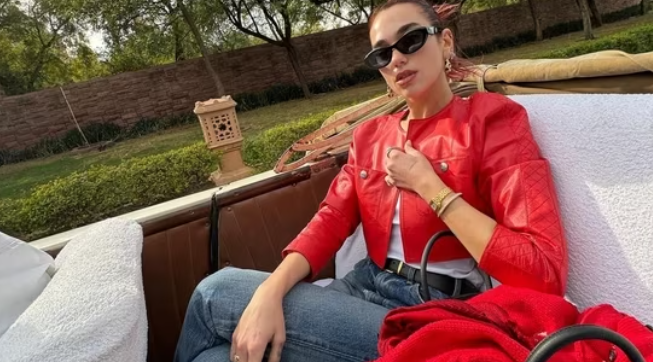 Dua Lipa’s Pre-Christmas Travel to Rajasthan, India with Friends: Photos-Viral