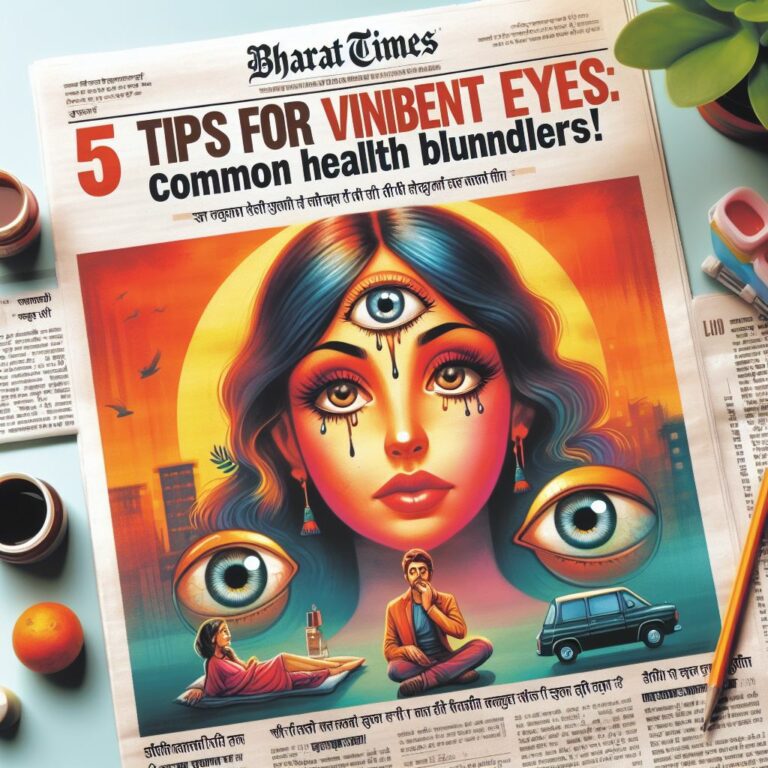 “5 Tips For Vibrant Eyes: Avoid Common Health Blunders!”