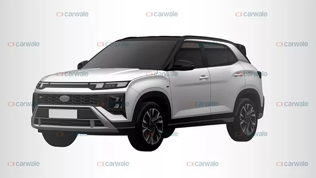 Hyundai Creta N Line revealed in patent images